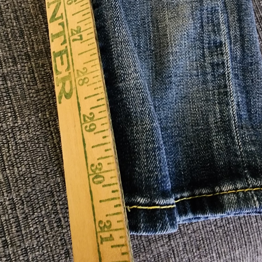 Rock Revival Jessica Women's Dark Blue Skinny Jeans Size 29 Western Cowgirl - Picture 7 of 10